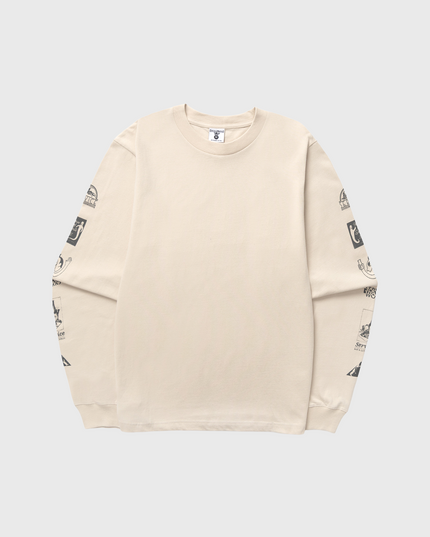 Service Works Bootleg Longsleeve Tee Natural