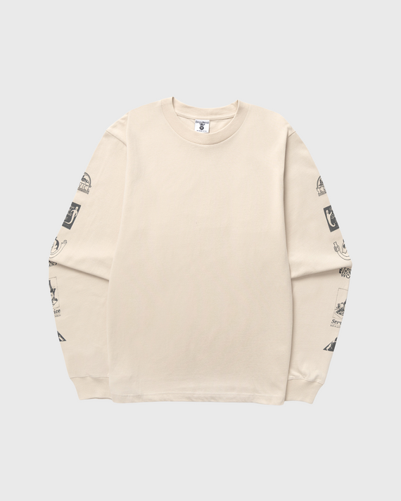 Service Works Bootleg Longsleeve Tee Natural