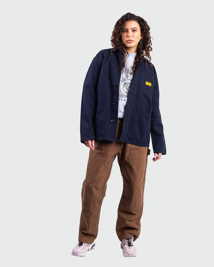 Service Works Canvas Chore Shirt Donkerblauw ver