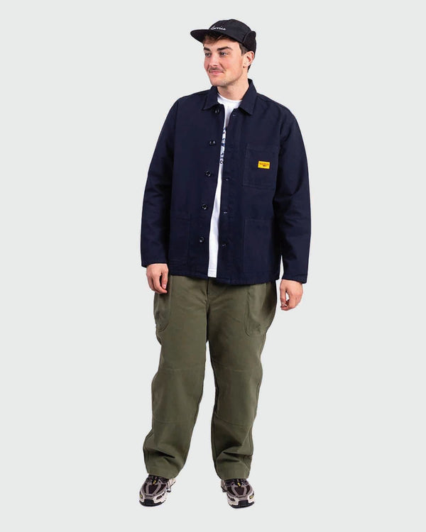 Service Works Canvas Chore Shirt Donkerblauw ver man