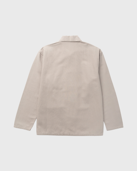 Service Works Canvas Chore Shirt Grijs achteraanzicht rug 