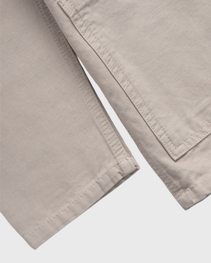 Service Works Canvas Chore Shirt Grijs onderkant mouw 
