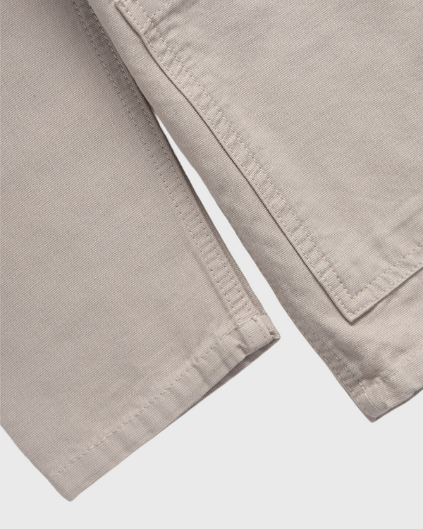 Service Works Canvas Chore Shirt Grijs onderkant mouw 