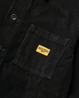 Service Works Canvas Chore Shirt Zwart logo cu