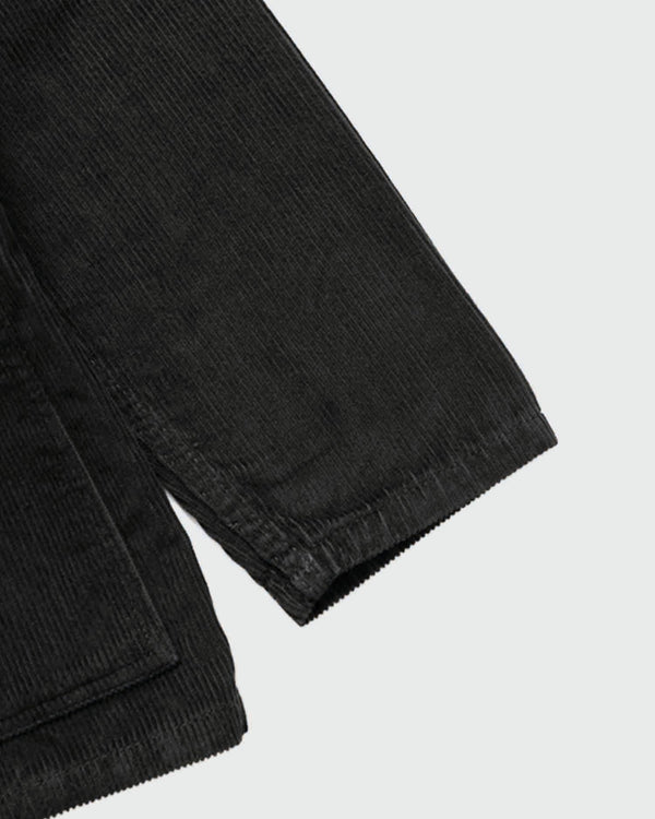 Service Works Canvas Chore Shirt Zwart cuffs