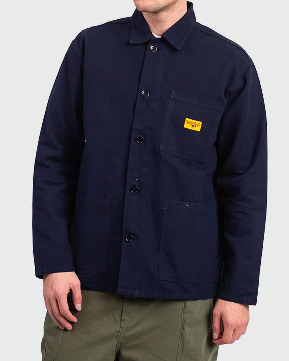 Service Works Canvas Chore Shirt Donkerblauw voor