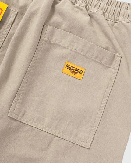 Service Works Classic Chef Pants Creme cu