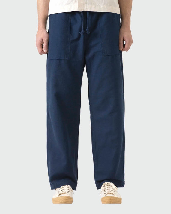 Service Works Classic Chef Pants Donkerblauw vooraanzicht