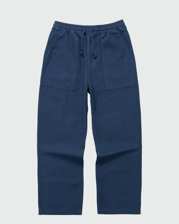 Service Works Classic Chef Pants Donkerblauw vooraanzicht no mod