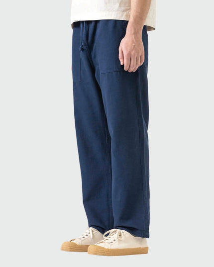Service Works Classic Chef Pants Donkerblauw zijaanzicht