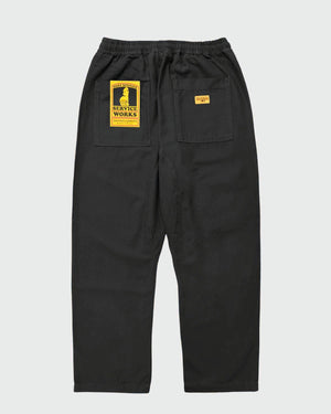 Service Works Classic Chef Pants Zwart achter no mod