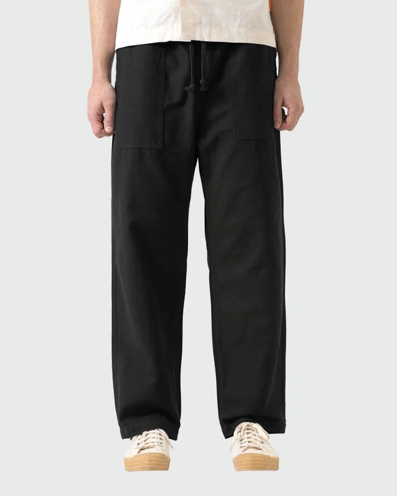 Service Works Classic Chef Pants Zwart verre aanzicht