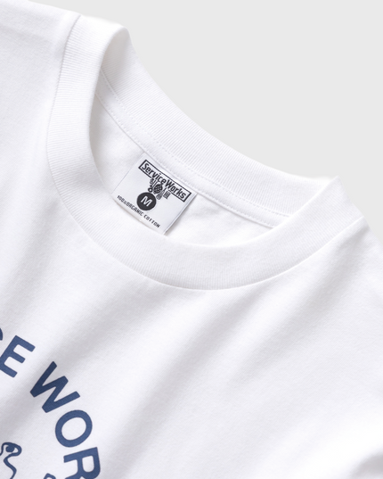 Service Works Soup For The Soul Tee White label etiket wit