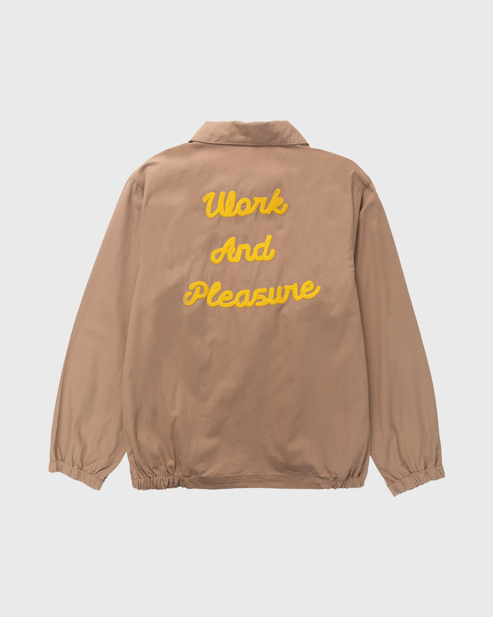 Service Works Twill Work Jacket Mushroom vooraanzicht