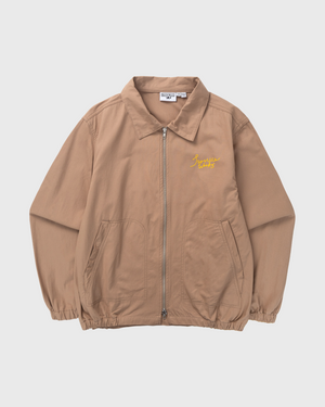 Service Works Twill Work Jacket Mushroom vooraanzicht