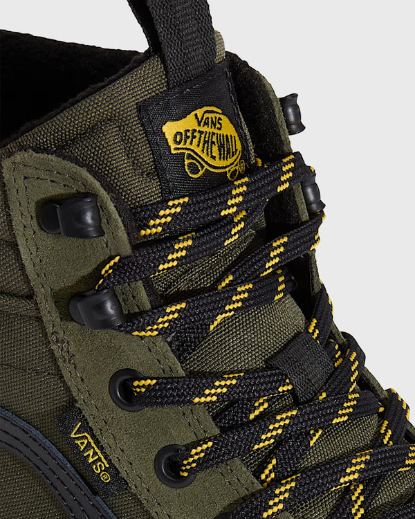 Vans Sk8-HI Waterproof Insulated Groen/Zwart Veters aanzicht