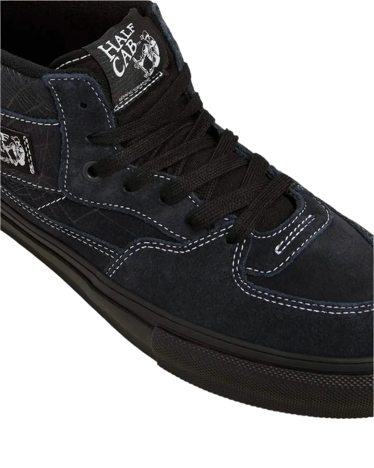 Vans Skate Half Cab Schwarz WeiB Burned Sports