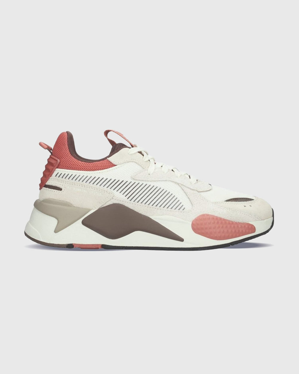 Puma RS-X Heritage Sneaker Wit / Brons linkeraanzicht