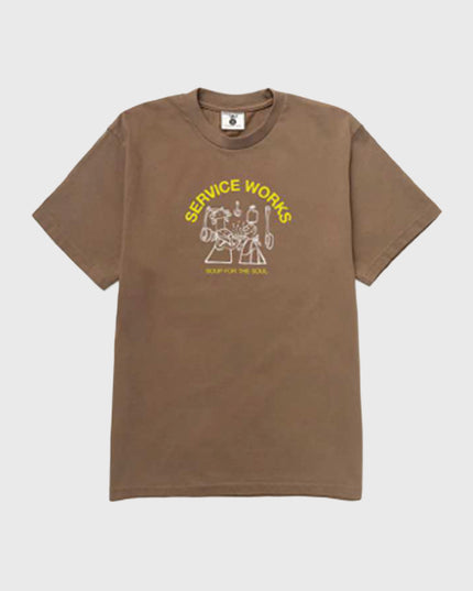 Service Works Soup For The Soul Tee Bark voor