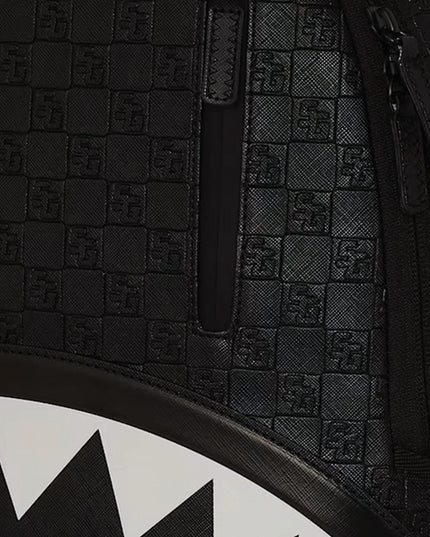Sprayground Sharks in Paris Rugzak Zwart cu detail