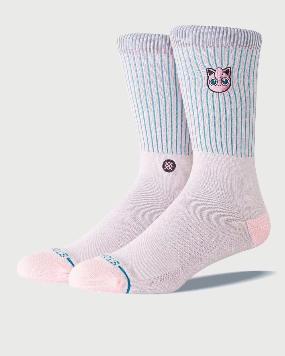 Stance Sokken Jigglypuff Crew odel aanzicht
