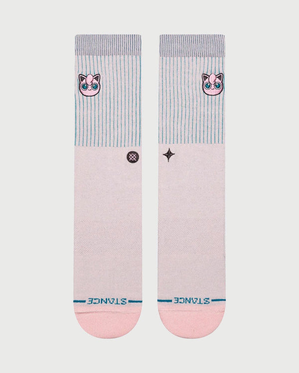 Stance Sokken Jigglypuff Crew achteraanzicht