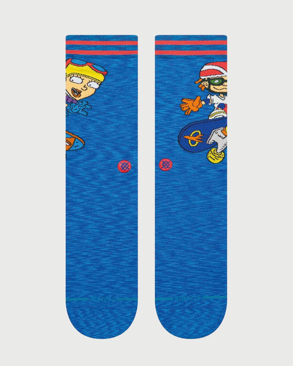 Stance Sokken Rocket Power Blauw 