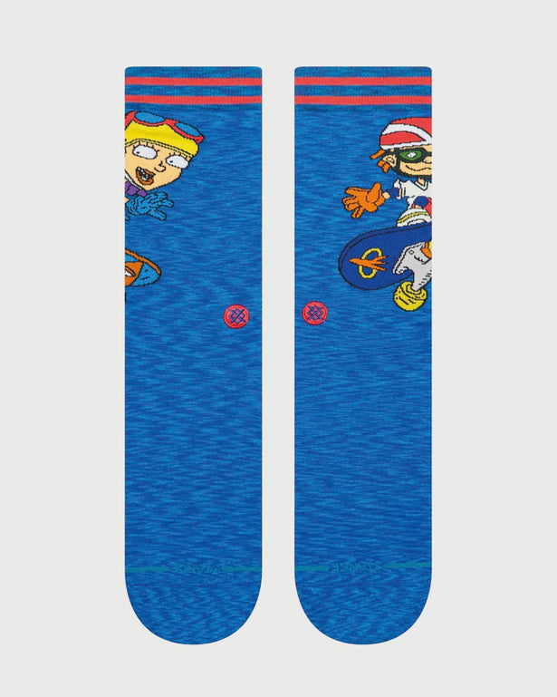 Stance Sokken Rocket Power Blauw 