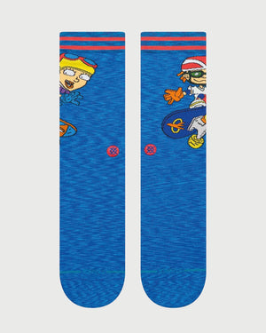 Stance Sokken Rocket Power Blauw 