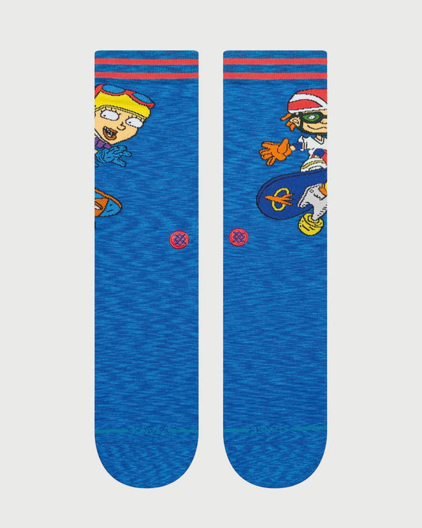 Stance Sokken Rocket Power Blauw 