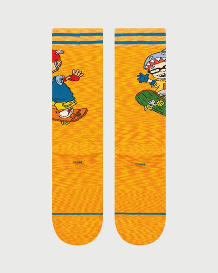 Stance Sokken Rocket Power Oranje 1