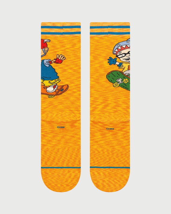 Stance Sokken Rocket Power Oranje 1