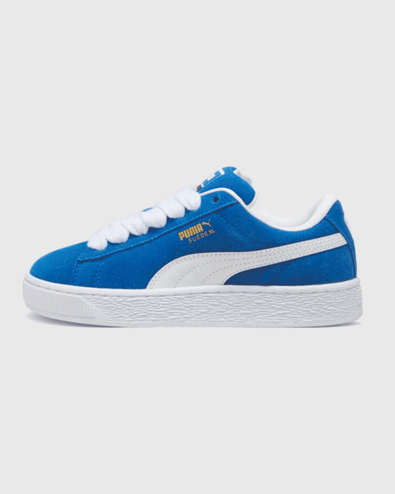 Suede XL Team Royal linker aanzicht