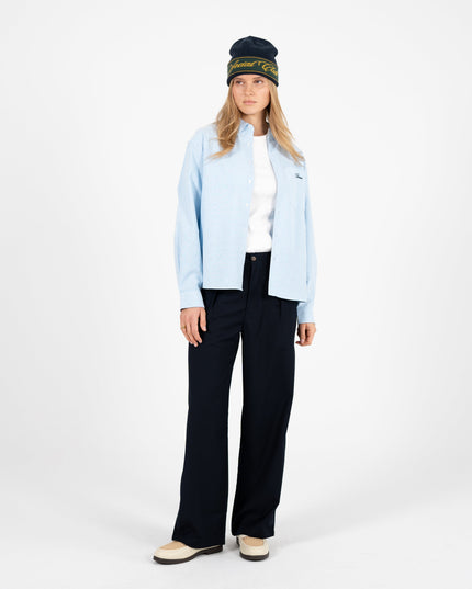 Prohibited The Oxford Button Down Overhemd Blauw