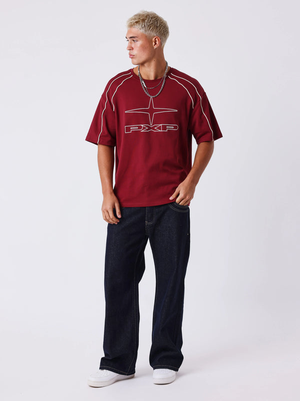 Project X Paris T-shirt Knockout Rood