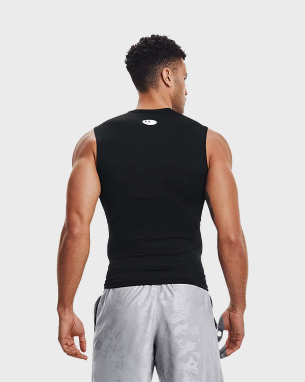 Under Armour Compression Shirt Sleeveless Zwart