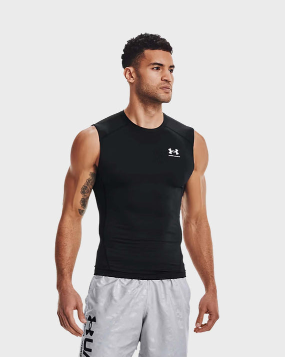 Under Armour Compression Shirt Sleeveless Zwart