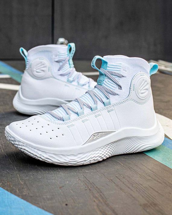 Under Armour Curry 4 FloTro Pisces Basketbalschoen Wit