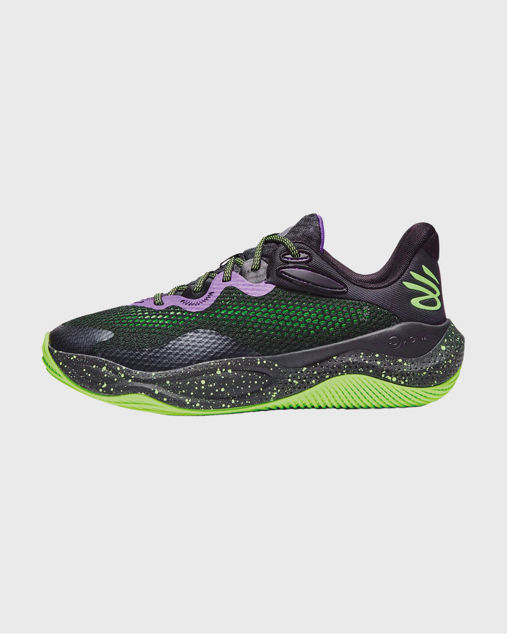Under Armour Curry Splash 24 Basketbalschoen Zwart / Groen