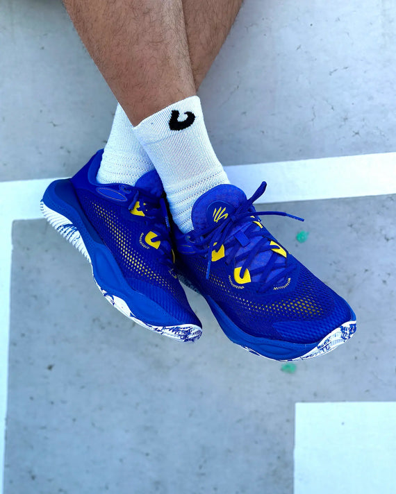 Under Armour Curry Splash 24 Basketbalschoen Blauw