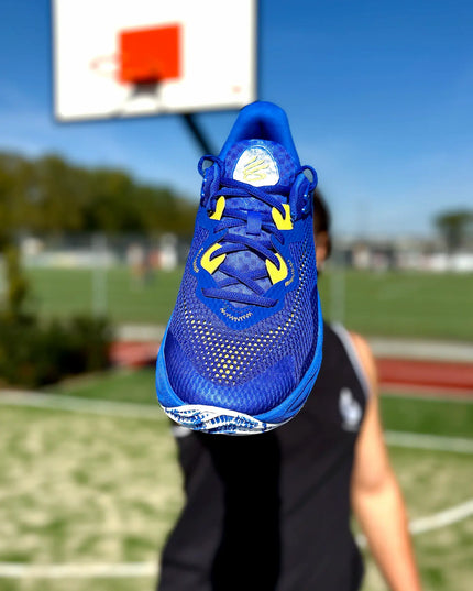 Chaussure de basket Under Armour Curry Splash 24 bleu