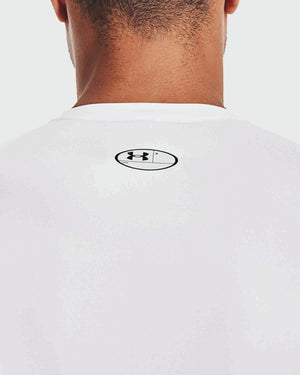 Under Armour Compression Shirt Longsleeve Wit cu 