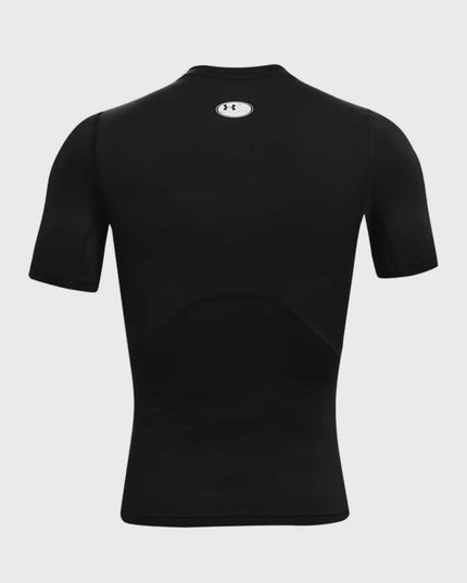 Under Armour Compression Shirt Shortsleeve Zwart achter