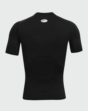 Under Armour Compression Shirt Shortsleeve Zwart achter