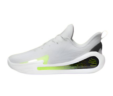 Under Armour Curry 12 Basketbalschoen Grijs/Groen