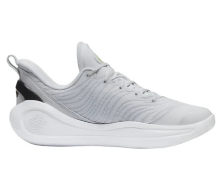 Under Armour Curry 12 Basketbalschoen Grijs/Groen