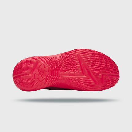 Under Armour Curry D. Fox 2 Basketbalschoen Rood onderkant 