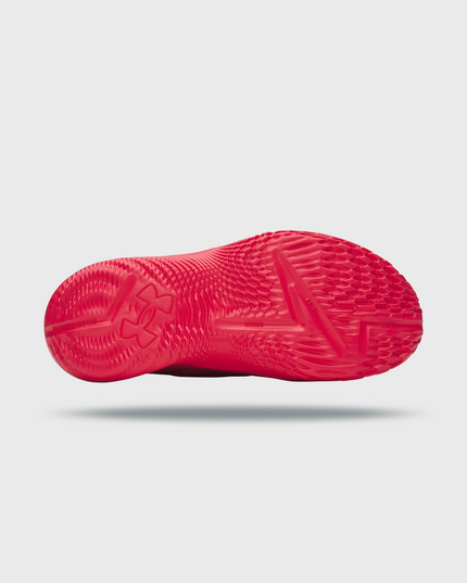 Under Armour Curry D. Fox 2 Basketbalschoen Rood onderkant 