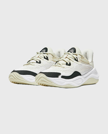 Under Armour Curry Splash 24 Basketbalschoen Wit zijaanzicht 