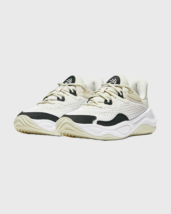Under Armour Curry Splash 24 Basketbalschoen Wit zijaanzicht 